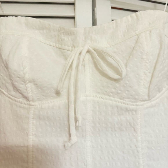 Strapless corset style crop top - Picture 2 of 4